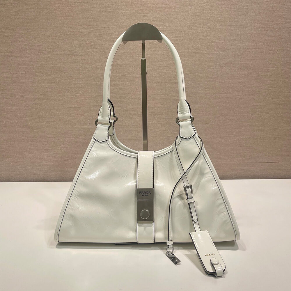 Pra*a Medium leather tote bag(high-end grade)