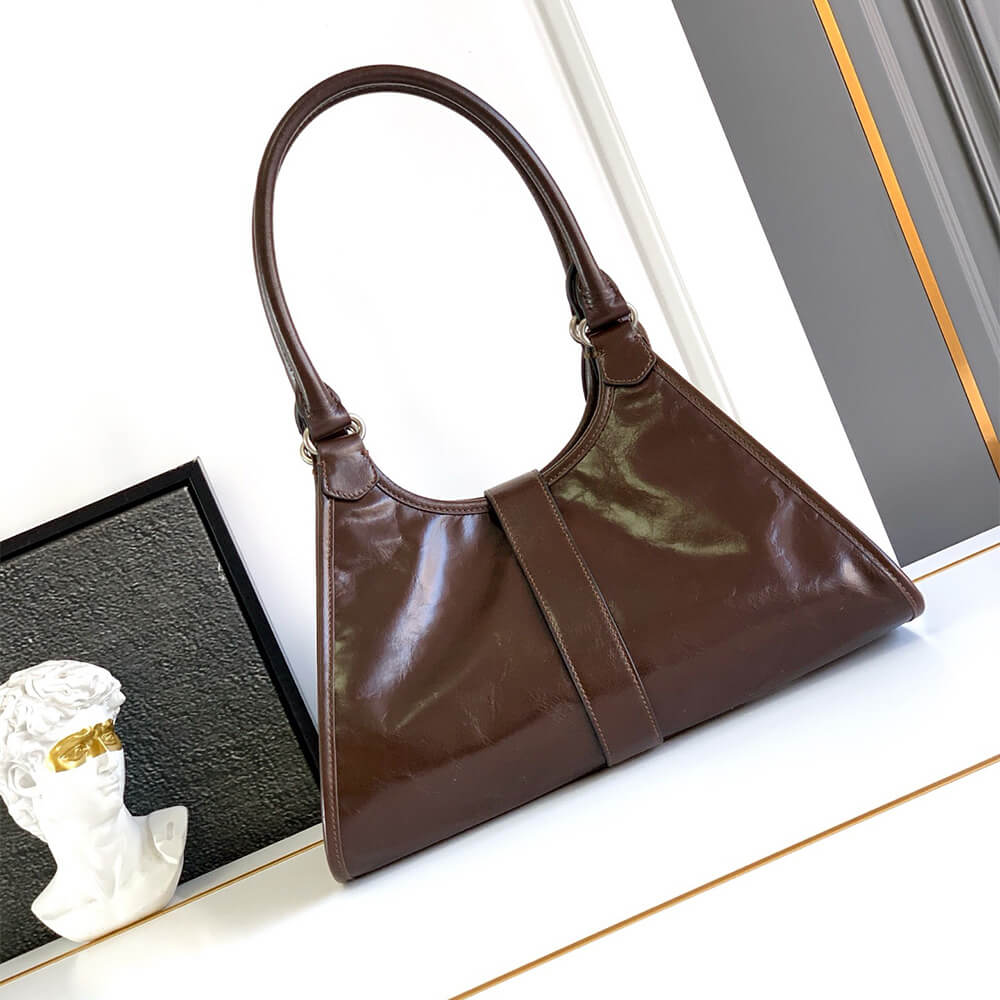 Pra*a Medium leather tote bag(high-end grade)