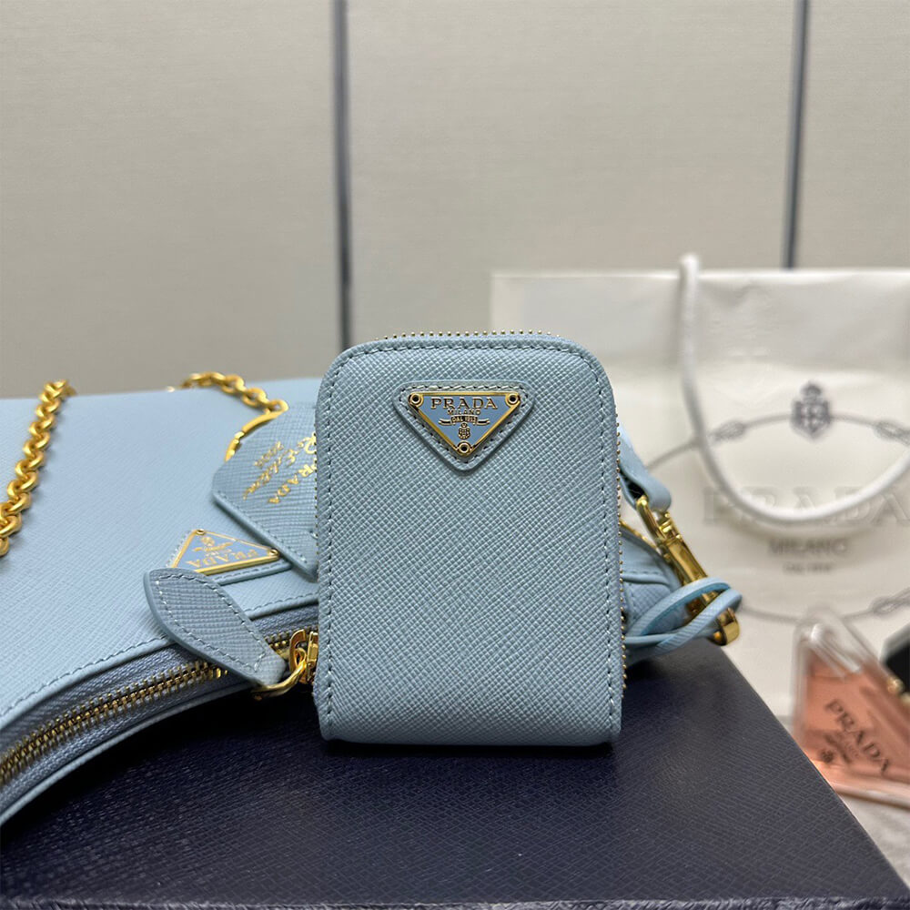Pra*a Re-Edition 2005 Saffiano leather bag(HIGH-END GRADE)