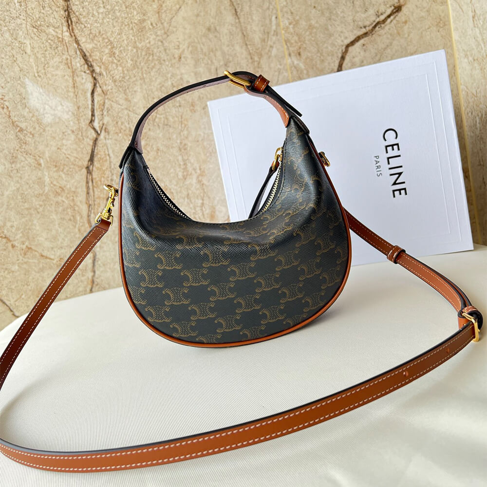 Teen Ce1i*e Lulu IN TRIOMPHE CANVAS AND CALFSKIN