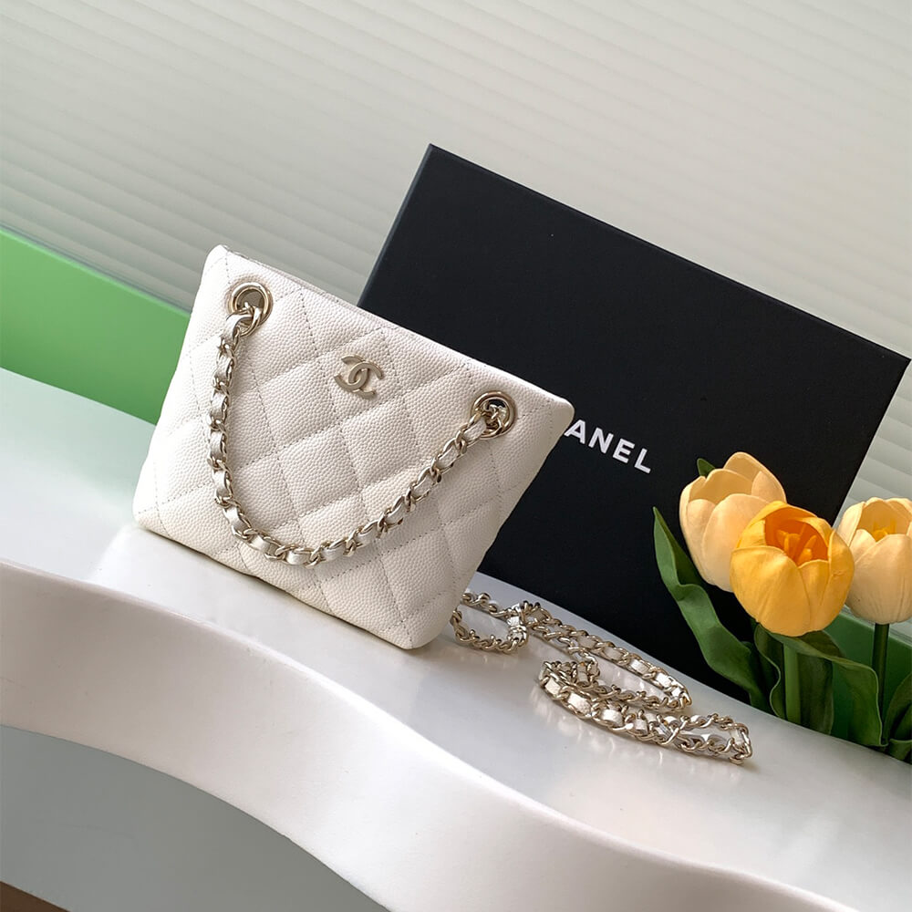 Ch**el Classic Clutch with Chain(HIGH-END GRADE)