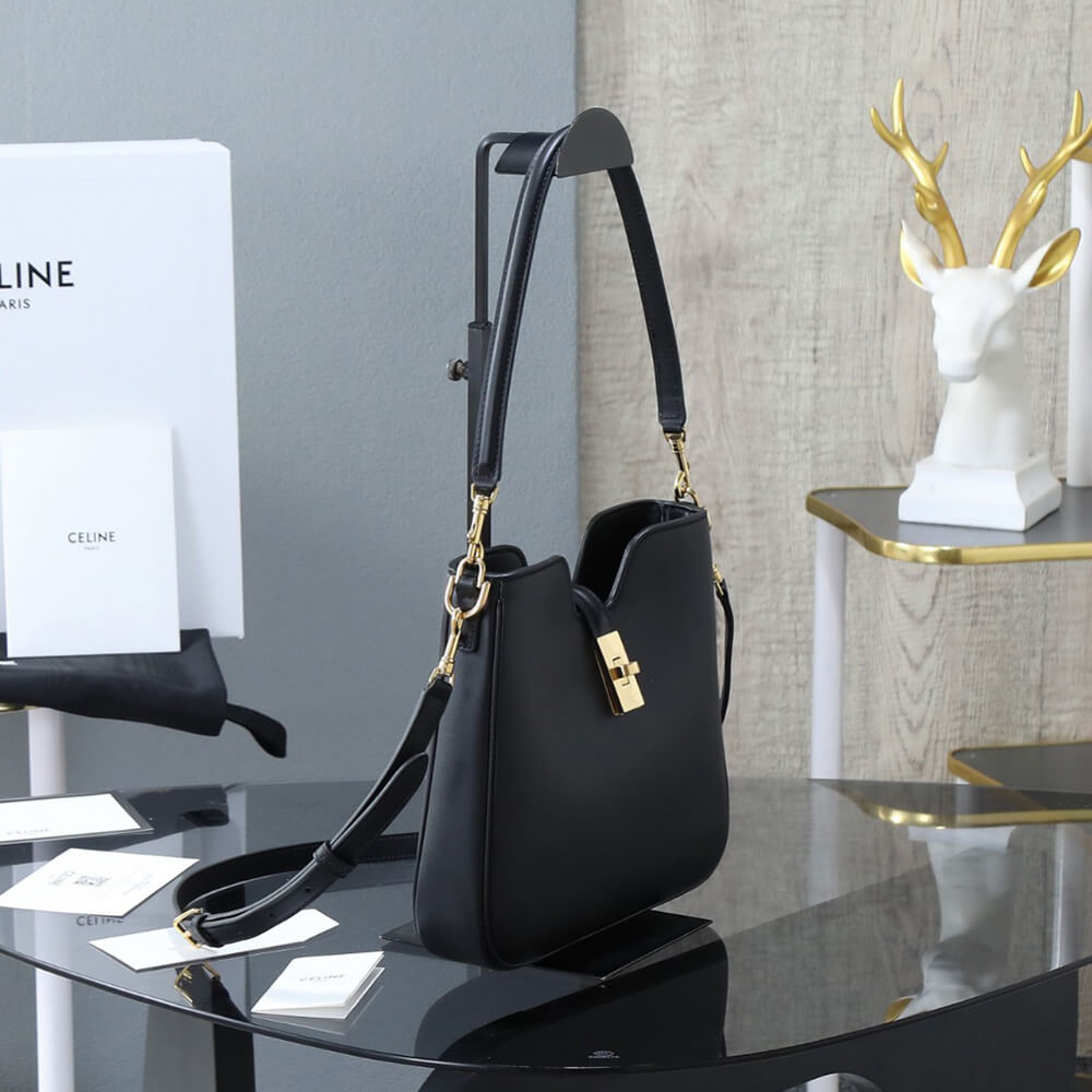 Ce1i*e SMALL CAMILLE 16 SOFT BAG IN SMOOTH CALFSKIN(HIGH-END GRADE)