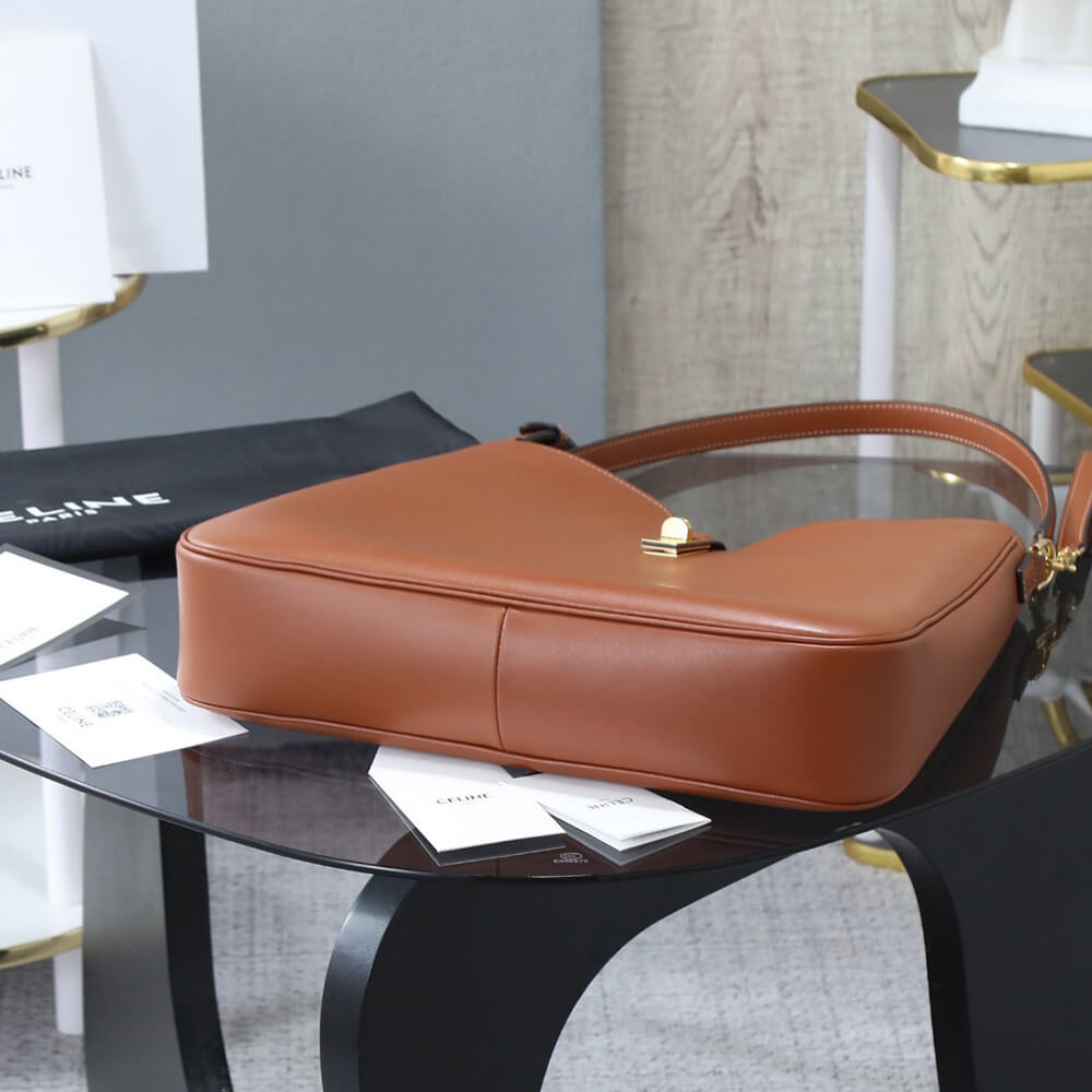 Ce1i*e MEDIUM CAMILLE 16 SOFT BAG IN SMOOTH CALFSKIN(HIGH-END GRADE)