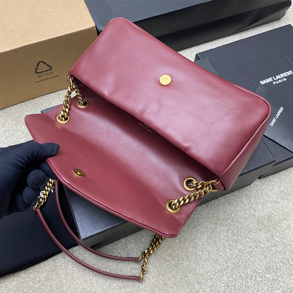 Y51 calypso small in plunged lambskin