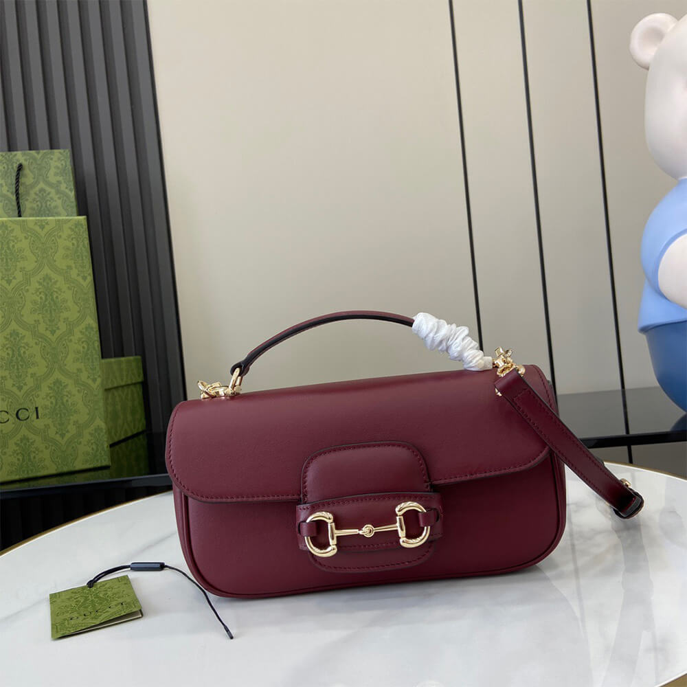 Gvc*1 Horsebit 1955 Soft small top handle bag