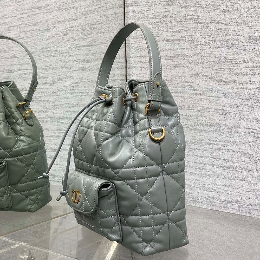 Small D10r Caro Bucket Bag(HIGH-END GRADE)
