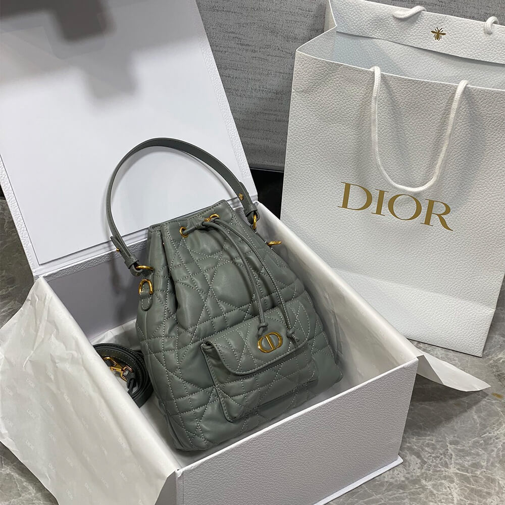 Small D10r Caro Bucket Bag(HIGH-END GRADE)