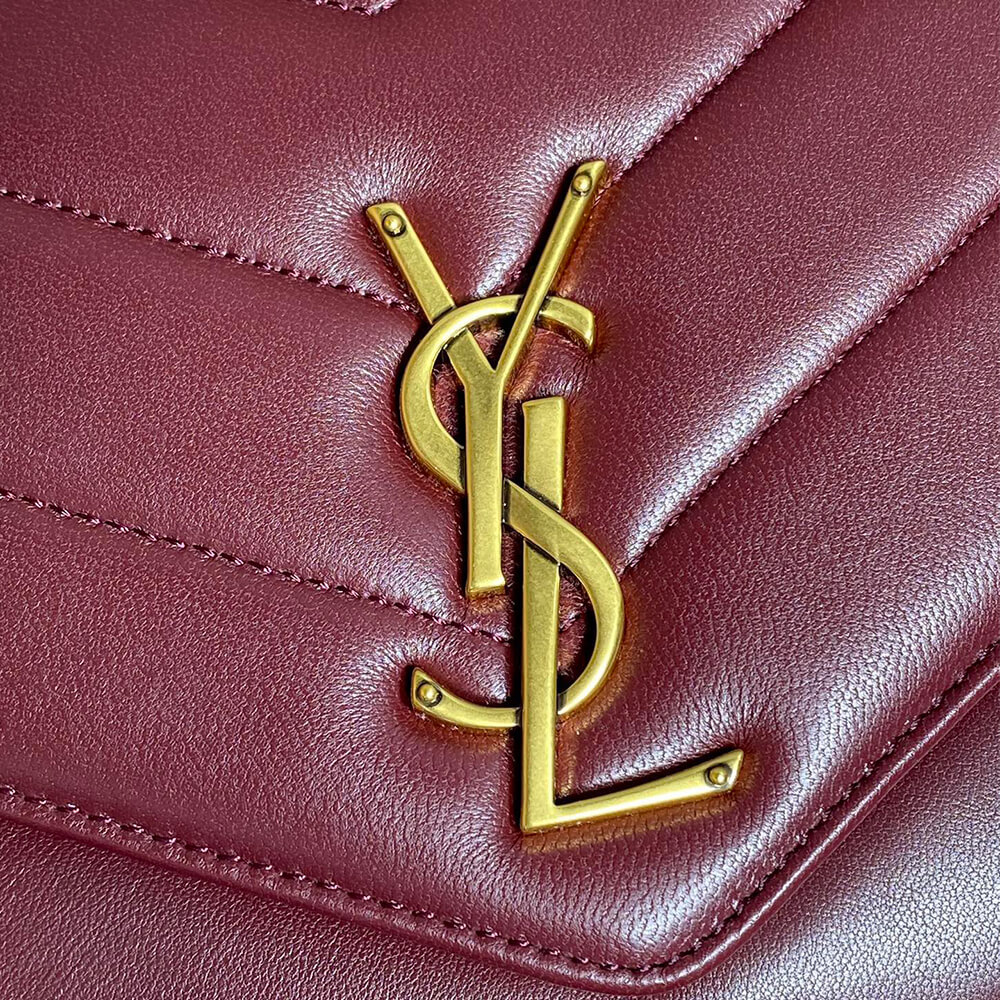 Y51 LOULOU medium in MATELASSE lambskin(HIGH-END GRADE)