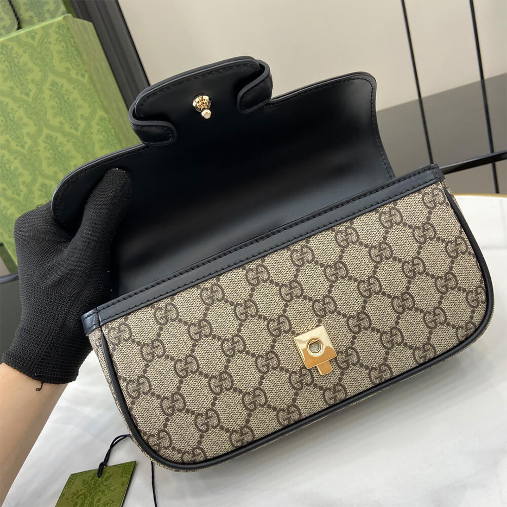 Gvc*1 Horsebit 1955 Soft small top handle bag