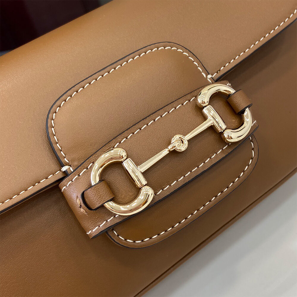 Gvc*1 Horsebit 1955 Soft small top handle bag