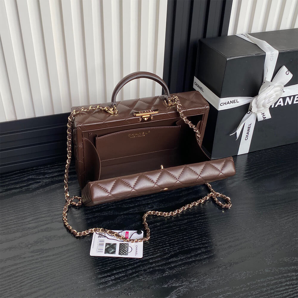 Ch**el Box bag(HIGH-END GRADE)