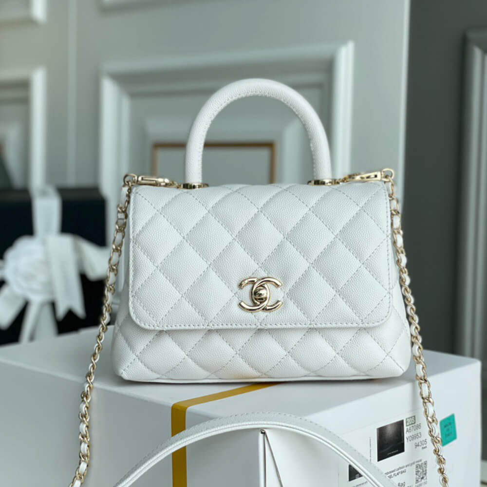 Ch**el MINI COCO Handle Bag(HIGH-END GRADE)