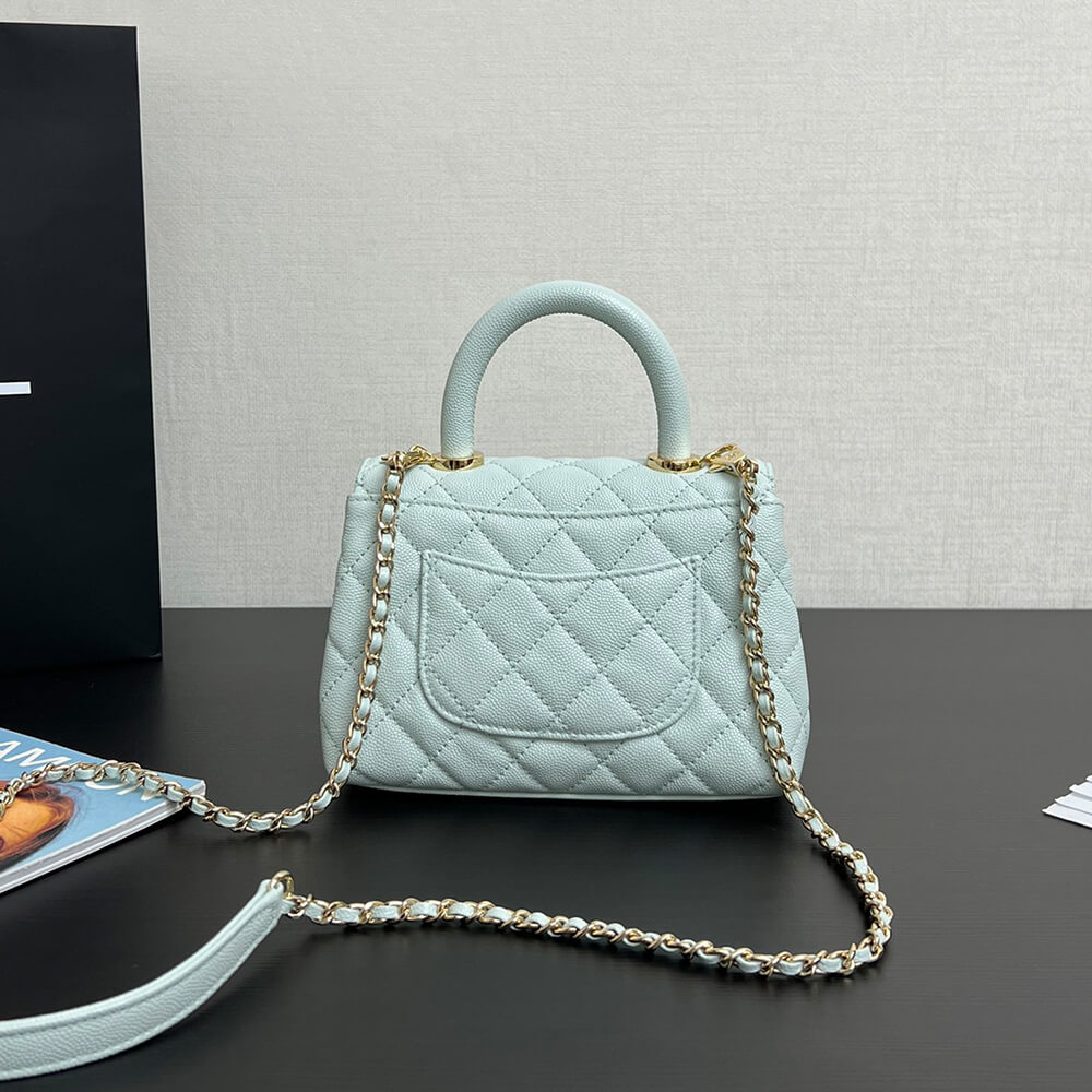 Ch**el MINI COCO Handle Bag(HIGH-END GRADE)