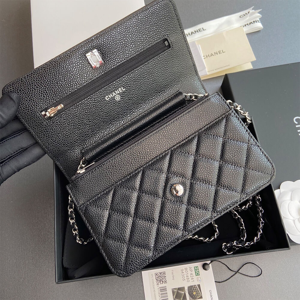 Ch**el Classic Wallet On Chain(high-end grade)