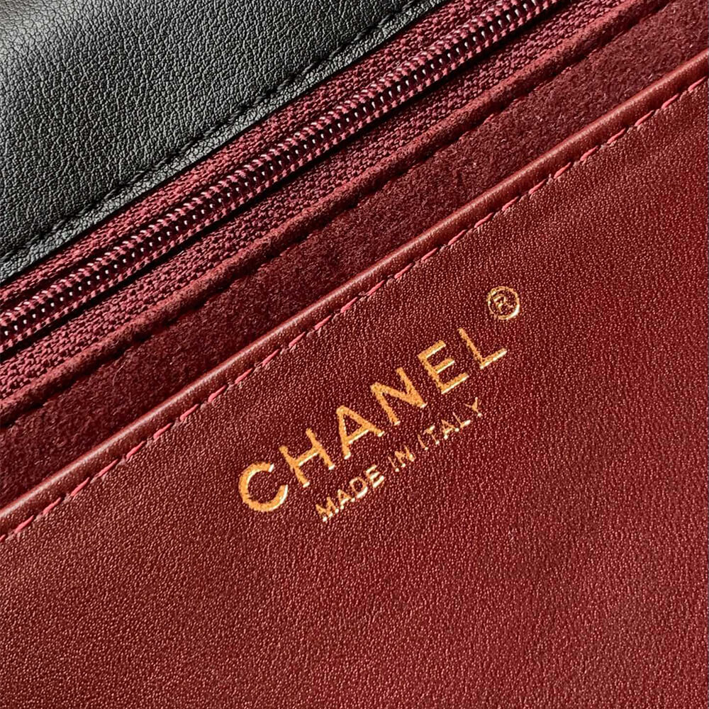 Ch**el Large Flap Bag With Top Handle(HIGH-END GRADE)
