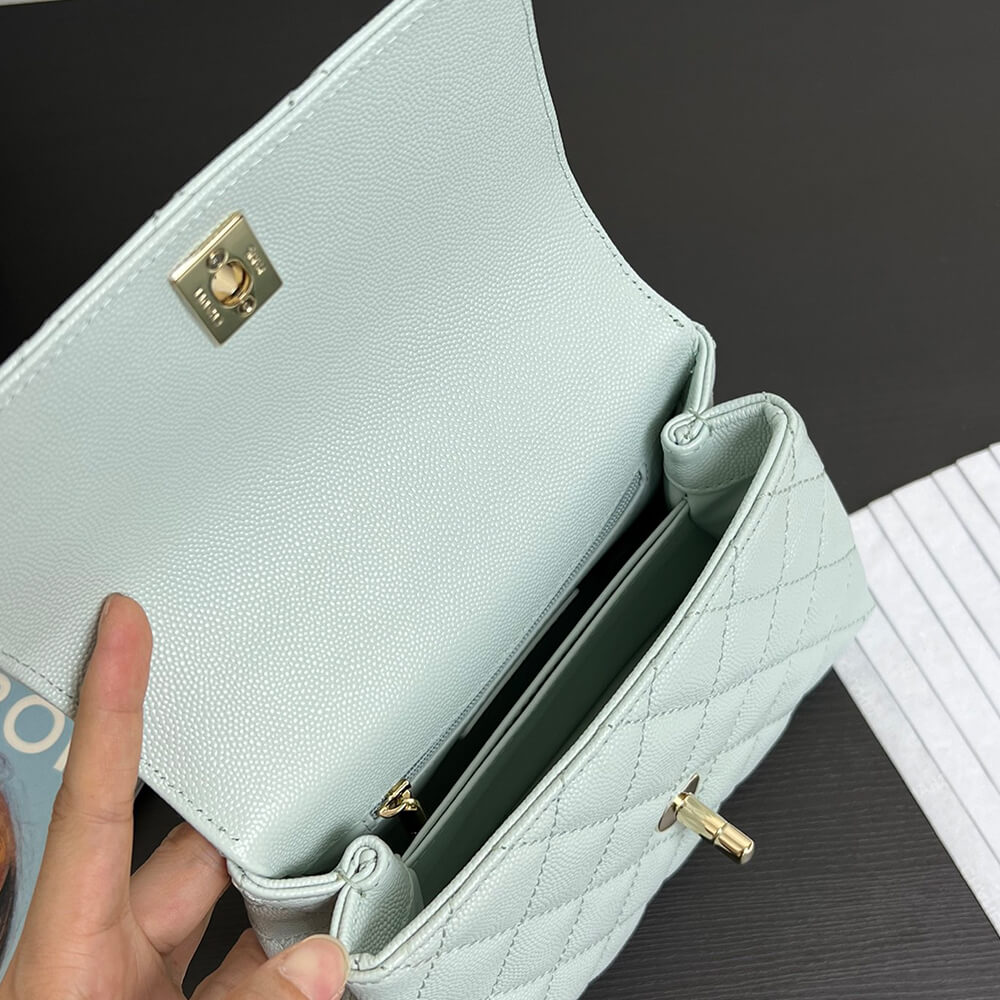 Ch**el MINI COCO Handle Bag(HIGH-END GRADE)