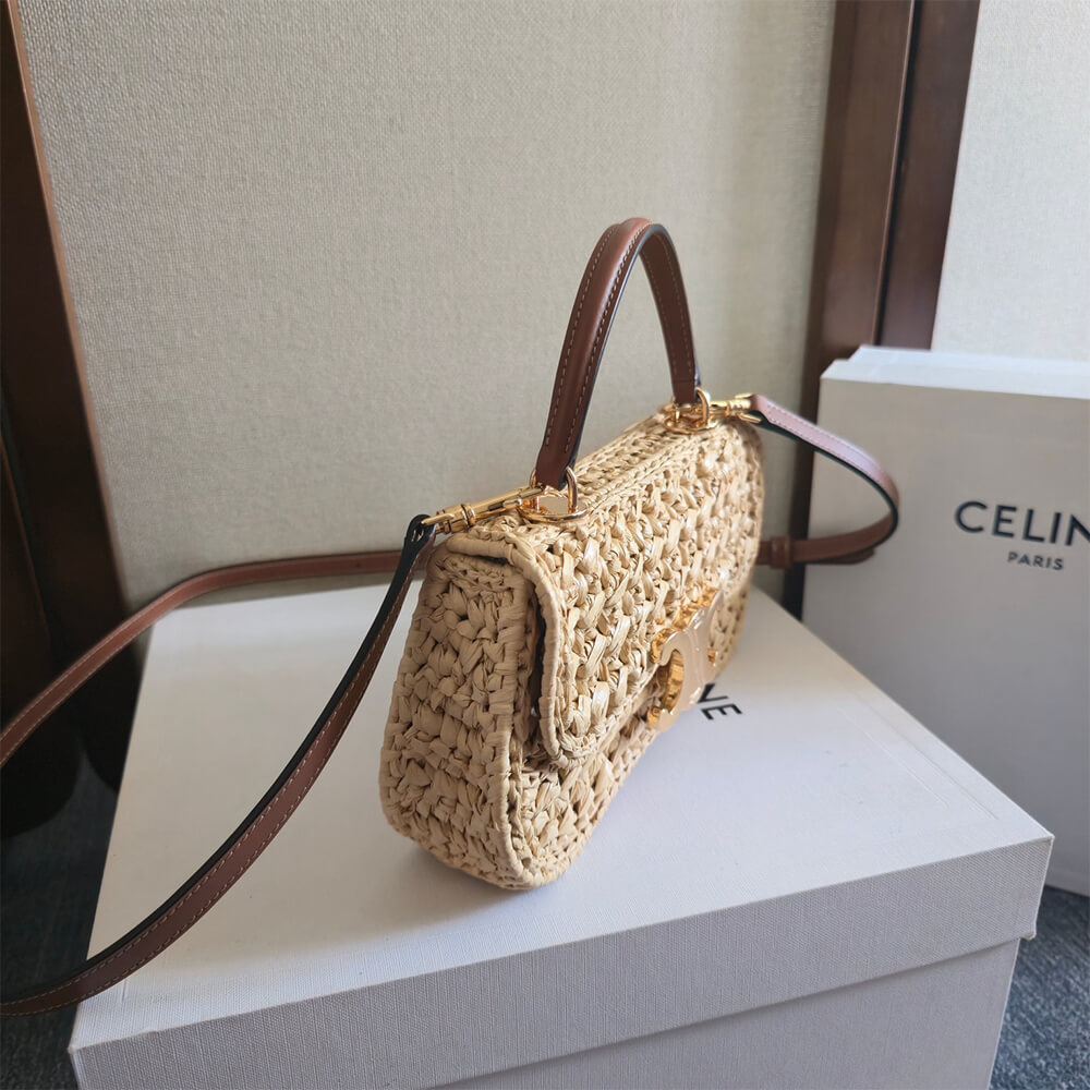 Ce1i*e TEEN Ce1i*e LOLA IN RAFFIA EFFECT TEXTILE(HIGH-END GRADE)