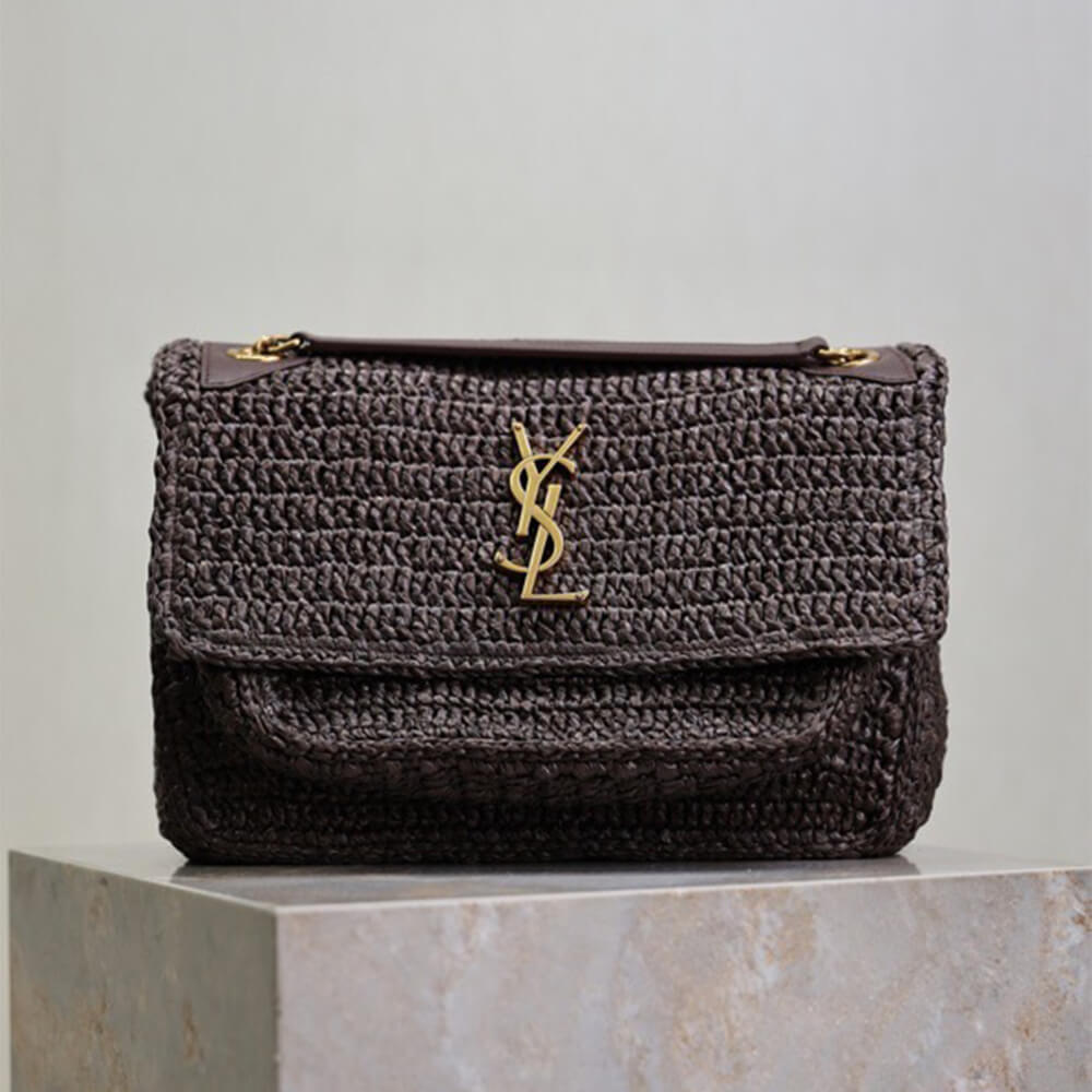 Y51 NIKI medium in raffia(HIGH-END GRADE)