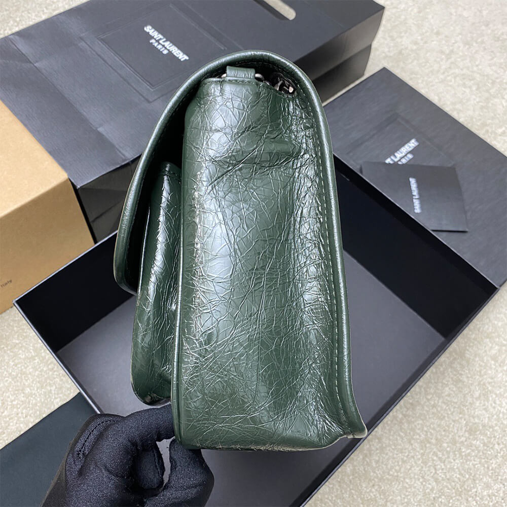 Y51 NIKI MEDIUM IN CRINKLED VINTAGE LEATHER(HIGH-END GRADE)