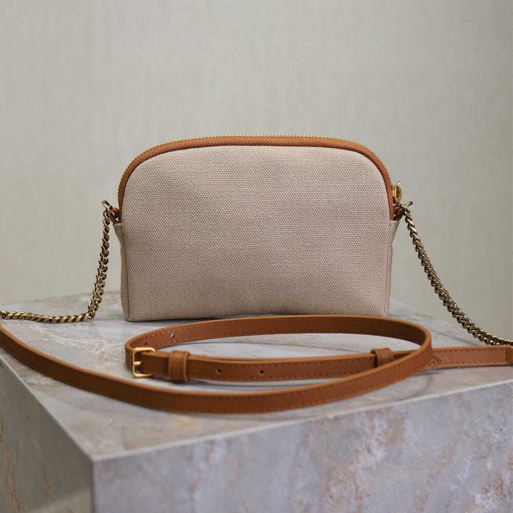 Y51 GABY zipped pouch in canvas