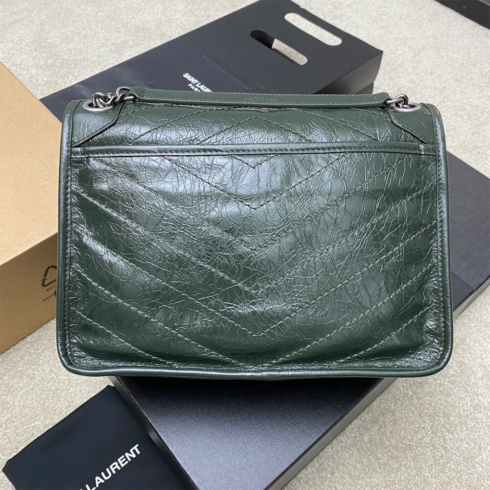 Y51 NIKI MEDIUM IN CRINKLED VINTAGE LEATHER(HIGH-END GRADE)