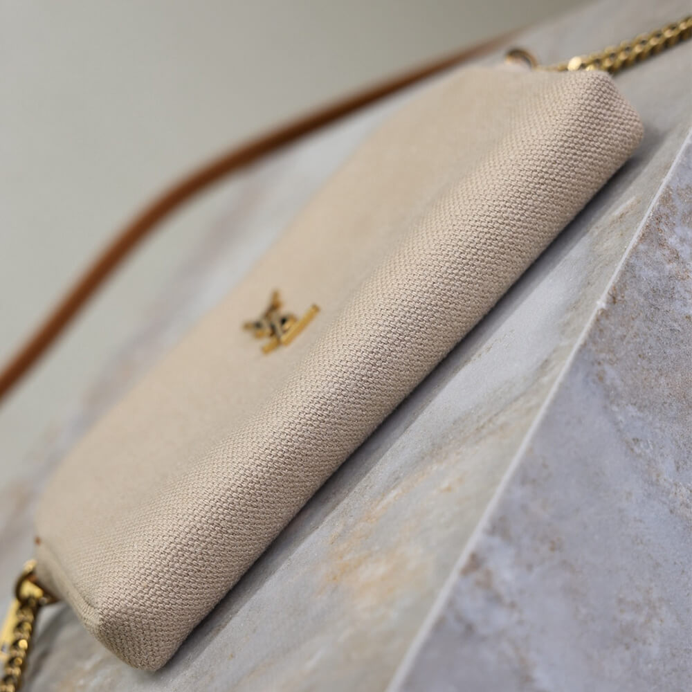 Y51 GABY zipped pouch in canvas
