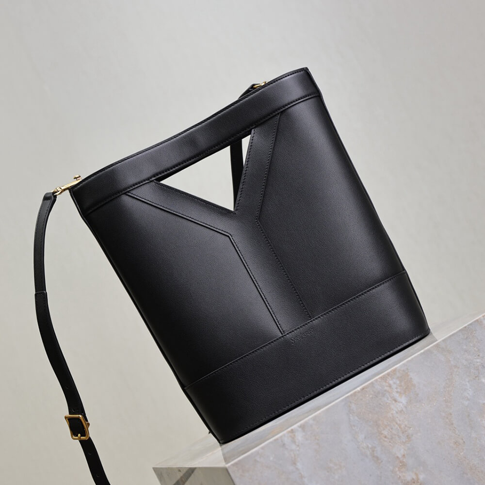 Y51 Y small bucket in leather(HIGH-END GRADE)