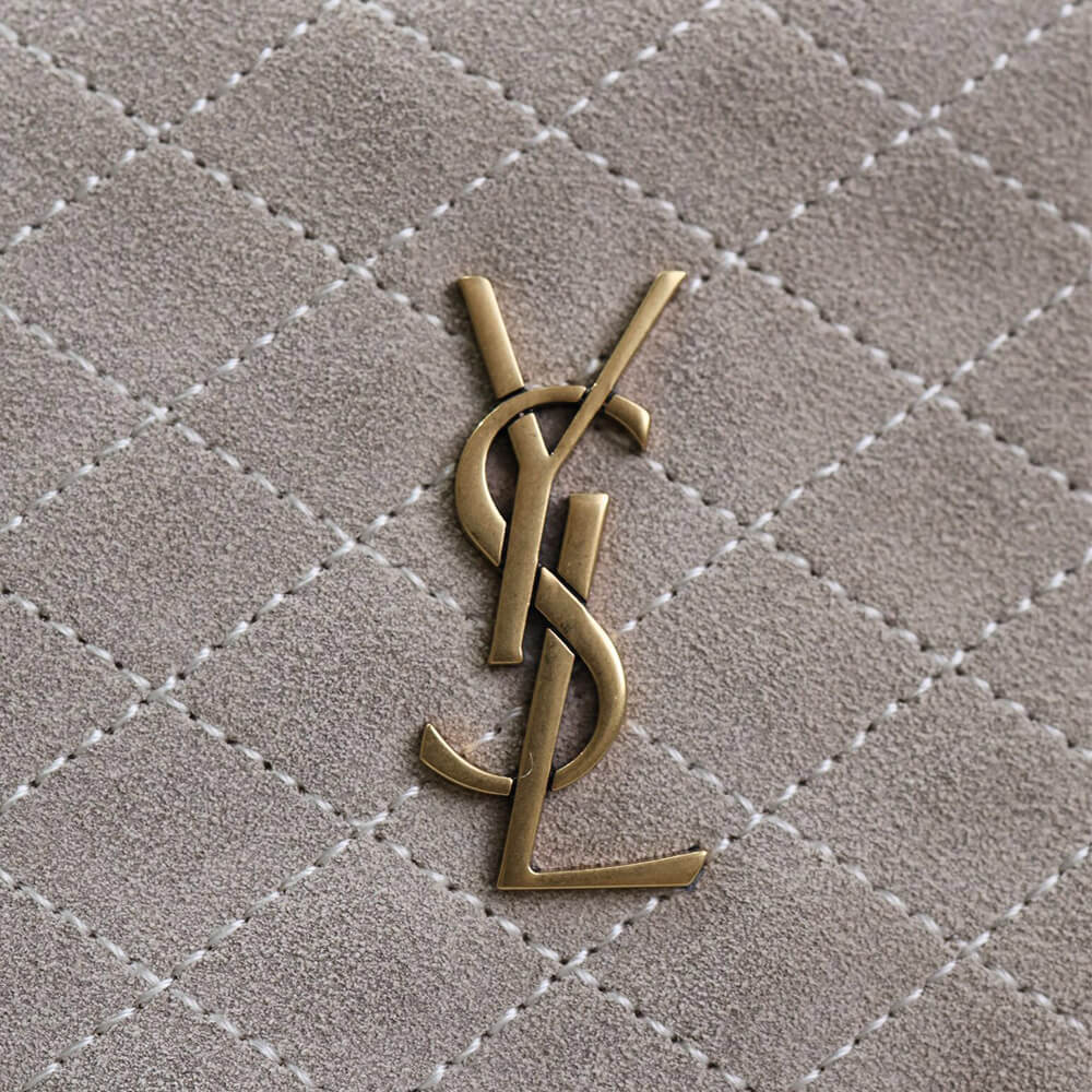 Y51 GABY zipped pouch in suede