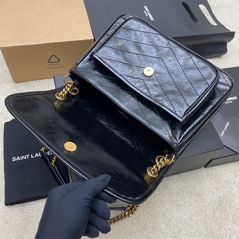 Y51 NIKI medium in vintage leather(HIGH-END GRADE)