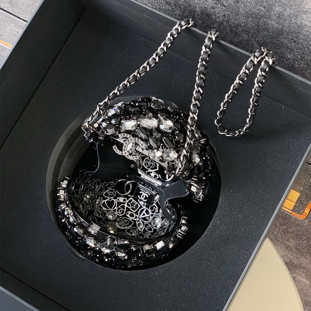 Ch**el Sphere Minaudiere(HIGH-END GRADE)