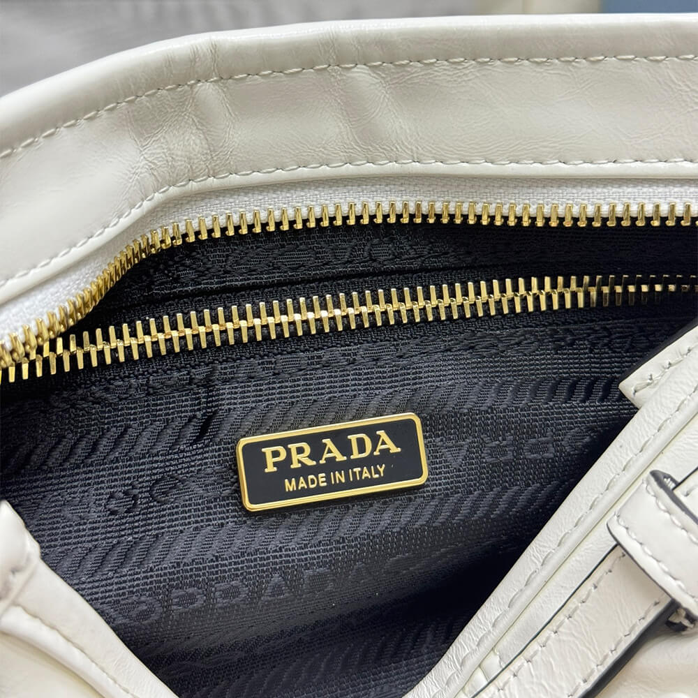 Pra*a Bonnie small leather shoulder bag(HIGH-END GRADE)