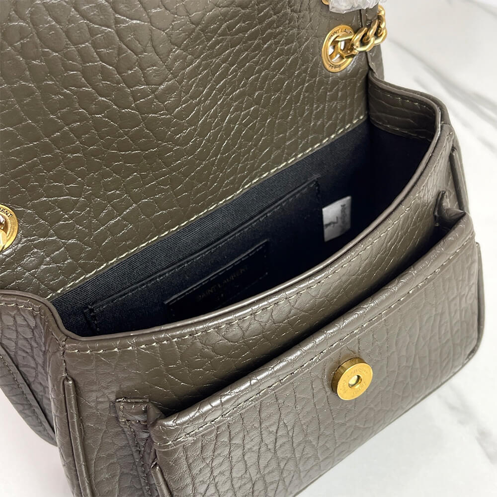 Y51 NIKI mini in grained lambskin(HIGH-END GRADE)