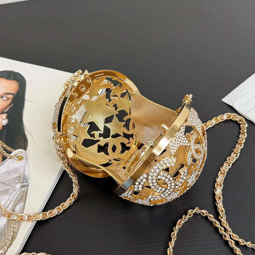 Ch**el Sphere Minaudiere(HIGH-END GRADE)