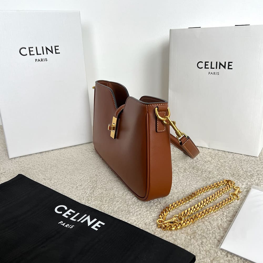 Ce1i*e SHOULDER CAMILLE 16 SOFT IN SMOOTH CALFSKIN(HIGH-END GRADE)