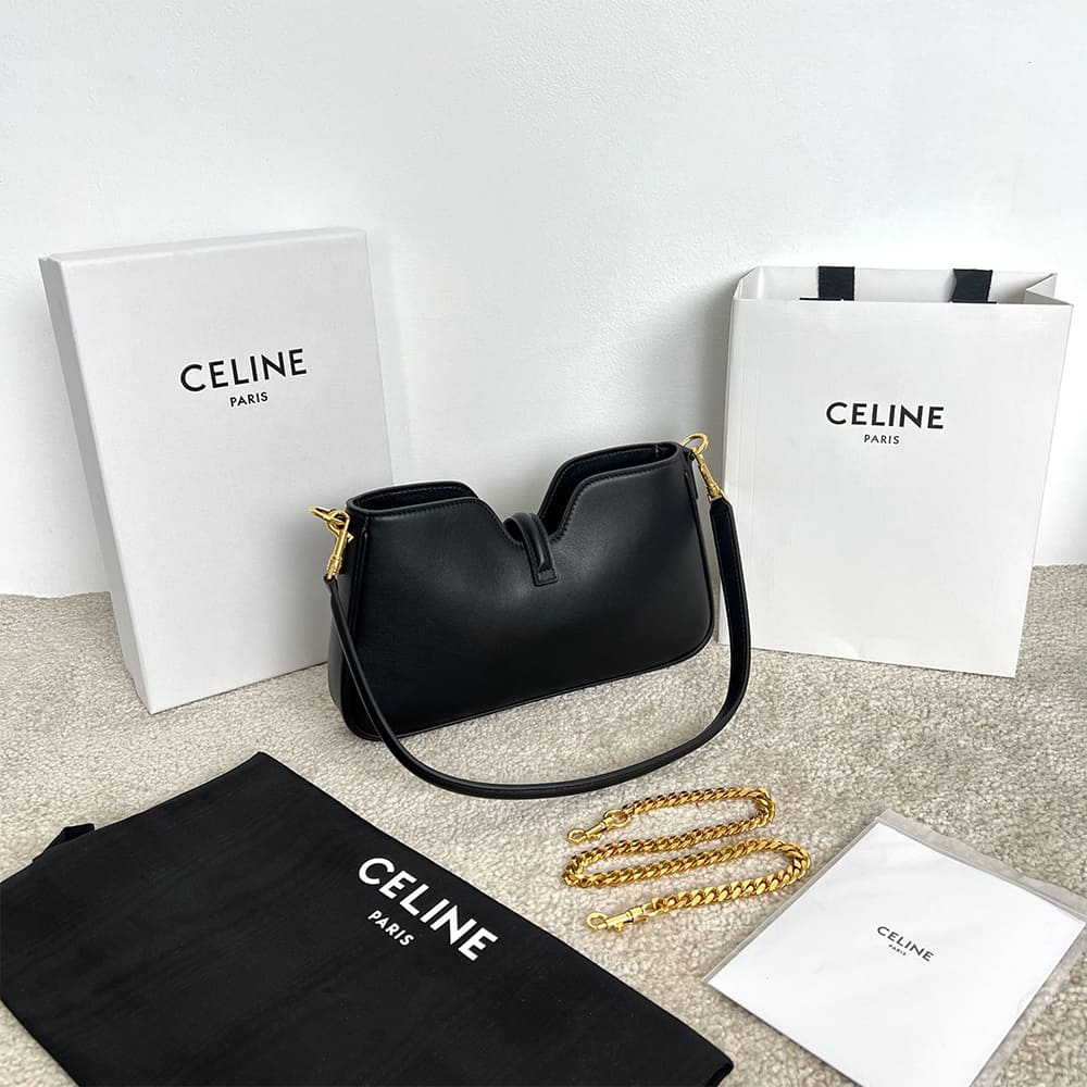 Ce1i*e SHOULDER CAMILLE 16 SOFT IN SMOOTH CALFSKIN(HIGH-END GRADE)