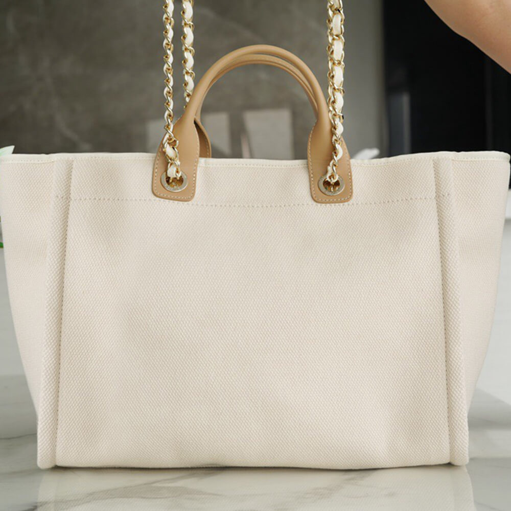 Ch**el Deauville Large Tote(HIGH-END GRADE)