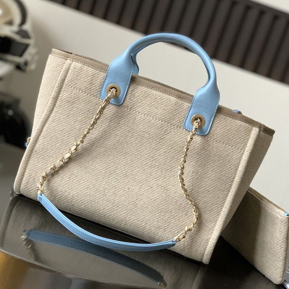 Ch**el Deauville Large Tote(HIGH-END GRADE)
