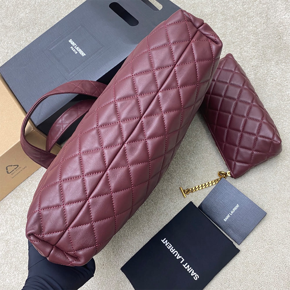 Y51 ICARE MAXI SHOPPING BAG IN QUILTED LAMBSKIN(HIGH-END GRADE)