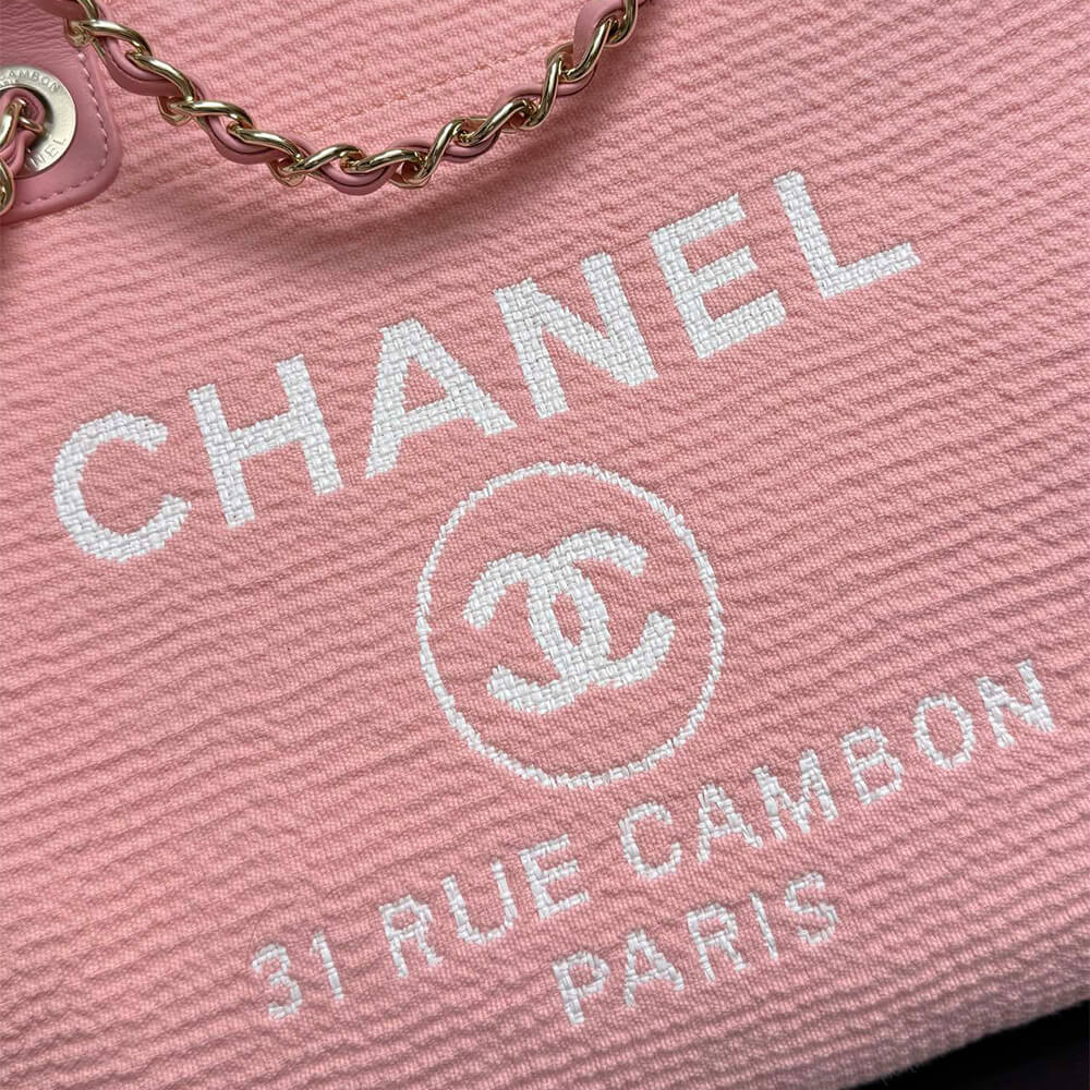 Ch**el Deauville Large Tote(HIGH-END GRADE)