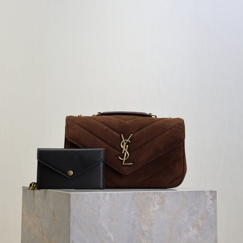 Y51 LOULOU Small in MATELASSE suede(HIGH-END GRADE)