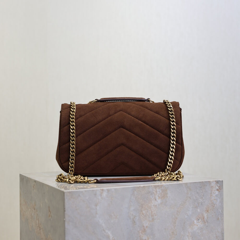 Y51 LOULOU Small in MATELASSE suede(HIGH-END GRADE)