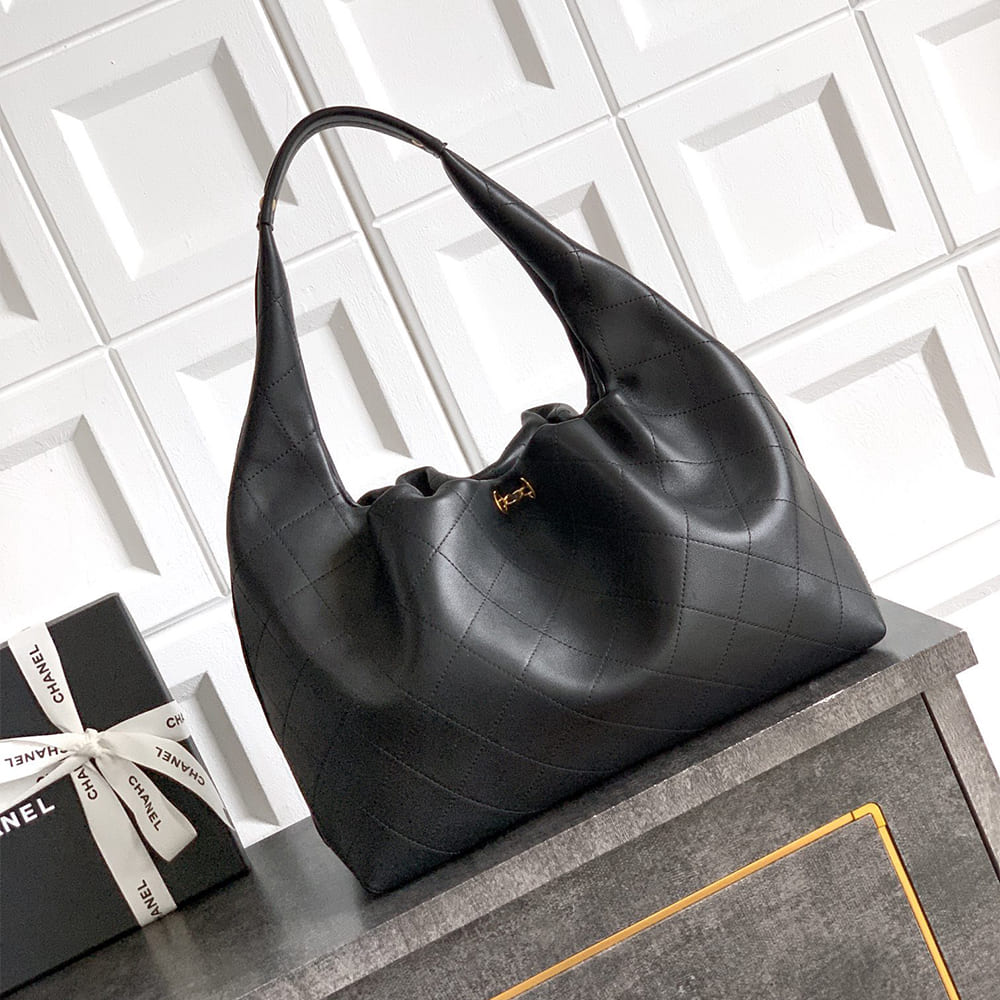 Ch**el LARGE HOBO BAG(HIGH-END GRADE)