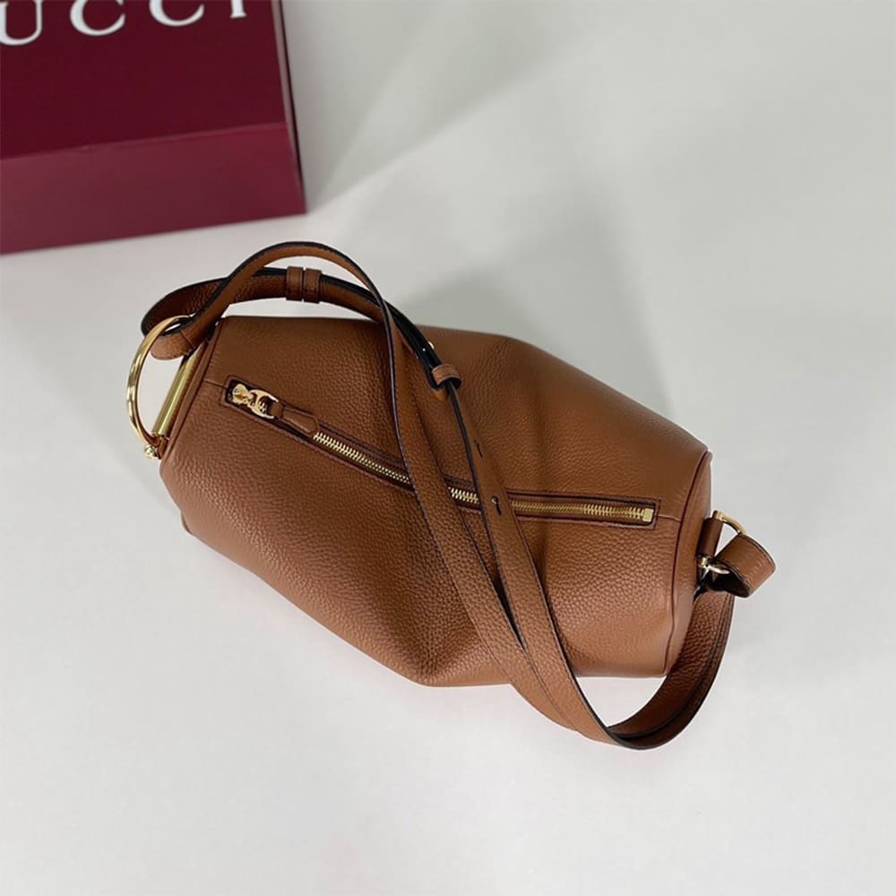 Gvc*1 Half Horsebit medium shoulder bag