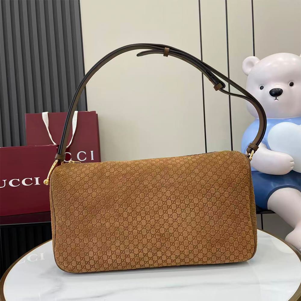 Gvc*1 Half Horsebit large shoulder bag