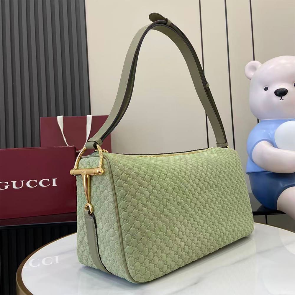 Gvc*1 Half Horsebit large shoulder bag