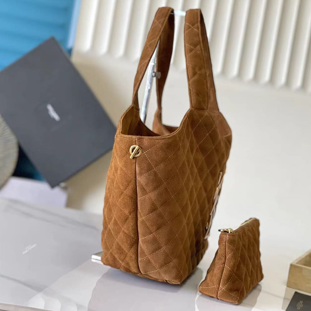 Y51 CARE Medium in quilted suede(HIGH-END GRADE)