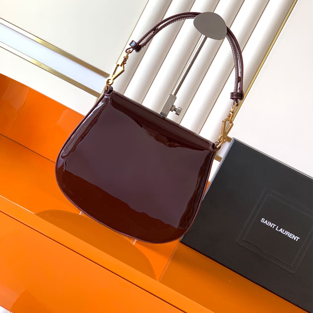 Y51 Mini VOLTAIRE TOP HANDLE bag in patent leather