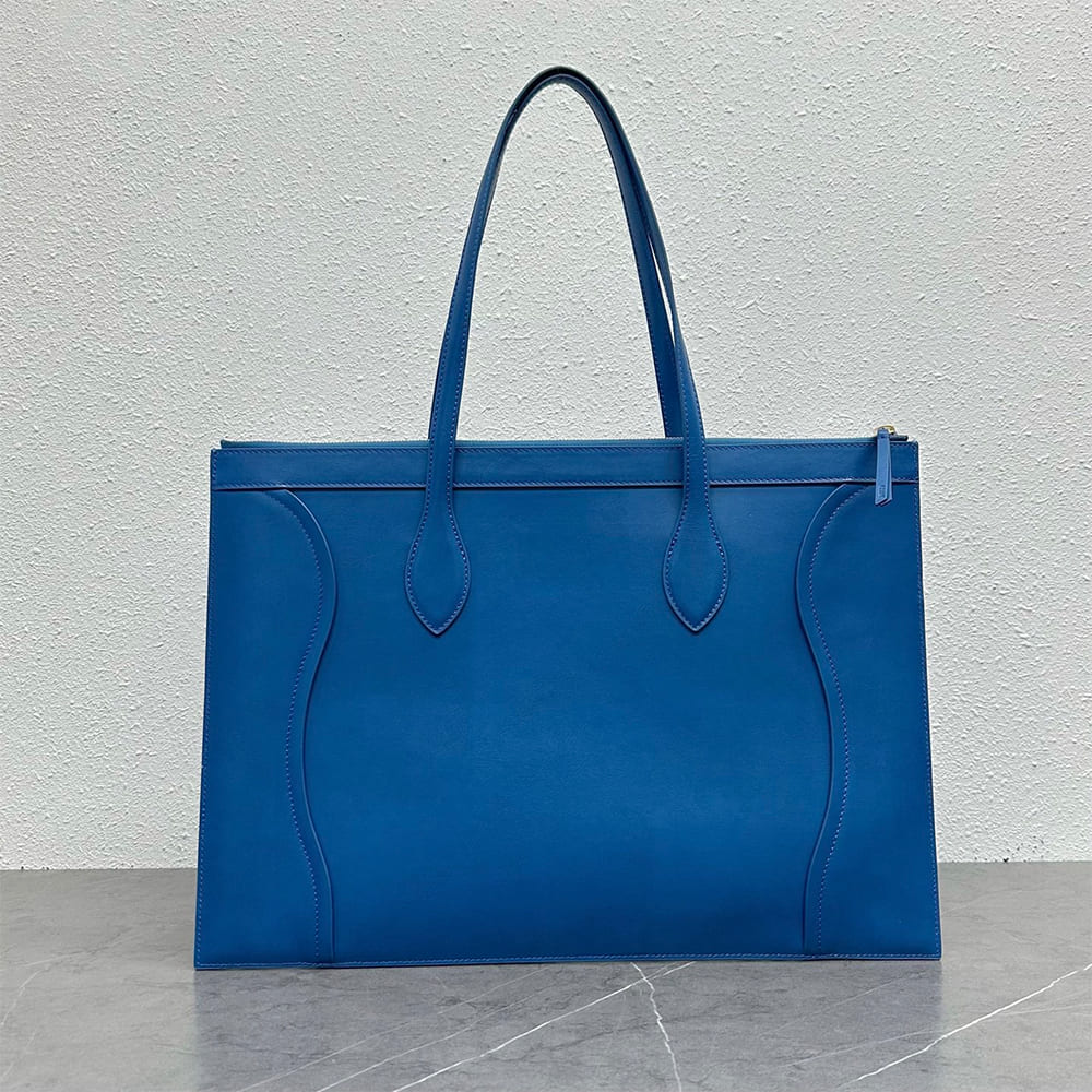 CLINE FLAT CABAS NEW LUGGAGE IN GLOSSY CALFSKIN