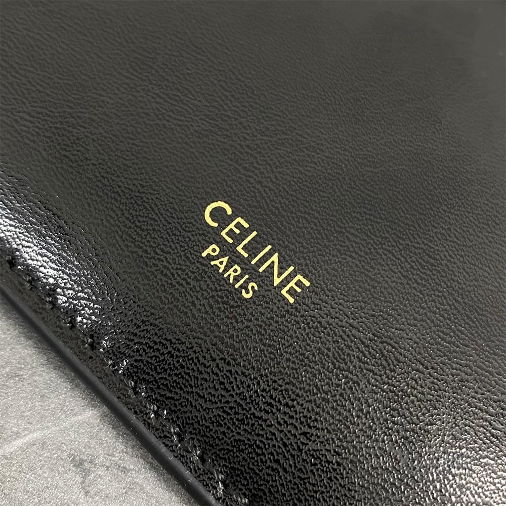 CLINE FLAT CABAS NEW LUGGAGE IN GLOSSY CALFSKIN