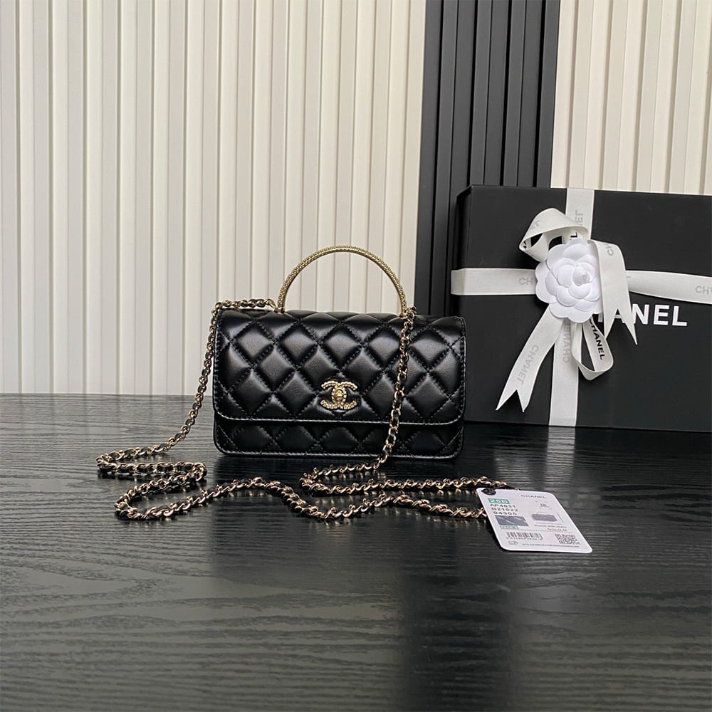 Ch**el CLUTCH WITH CHAIN(HIGH-END GRADE)